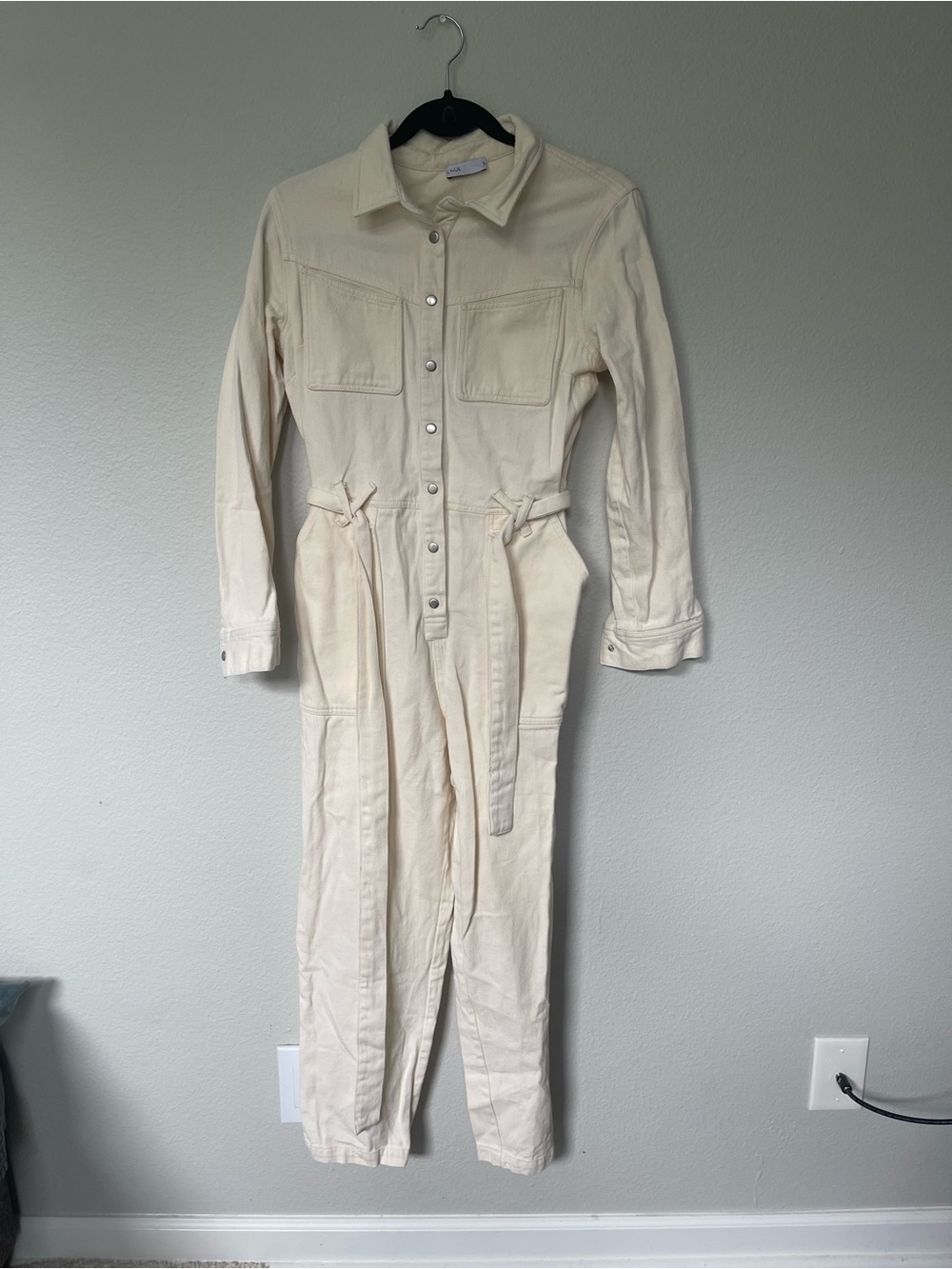 L’nue women’s jumpsuit cream